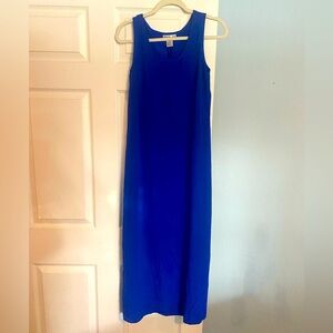 Vintage Simply silk 100%silk blue dress